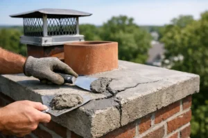 Chimney Crown Crack Repair Done Right
