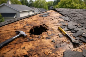 7 Roof Decking Damage Symptoms to Watch