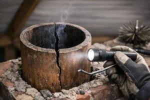 Can a Cracked Flue Be Repaired?