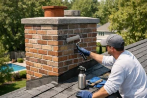 Chimney Waterproofing Project Example