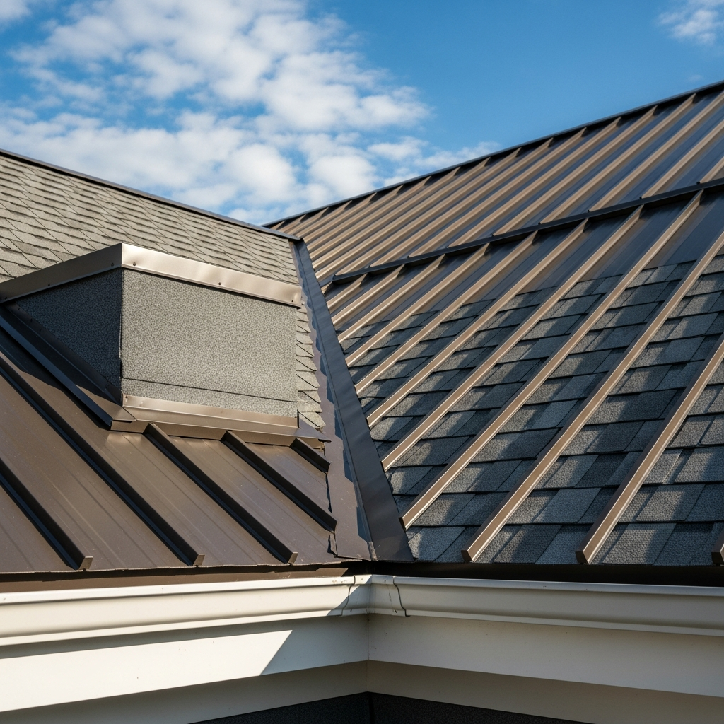 new NJ house roof close-up