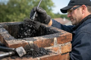 How to Remove Chimney Creosote Safely