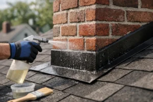 How to Waterproof Masonry Around Chimney