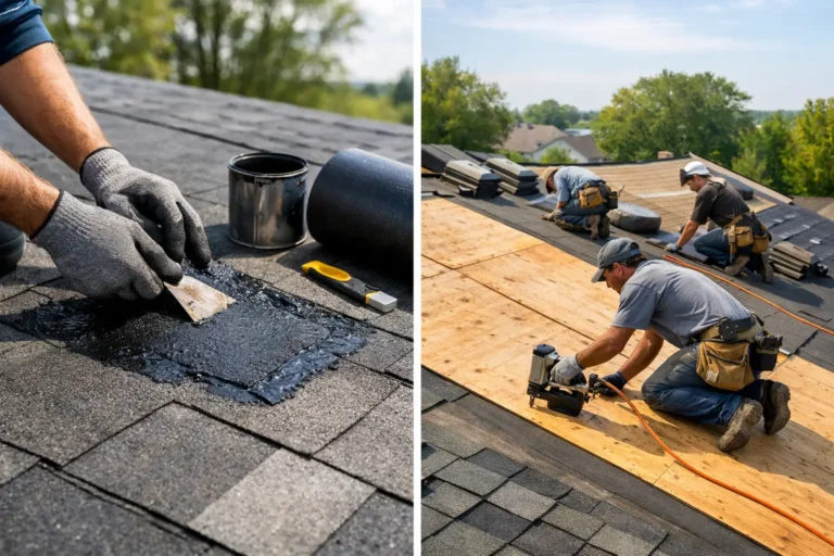 Roof Patch vs Replacement: What Makes Sense?