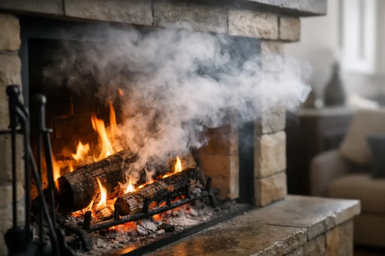Why Does My Fireplace Smoke?