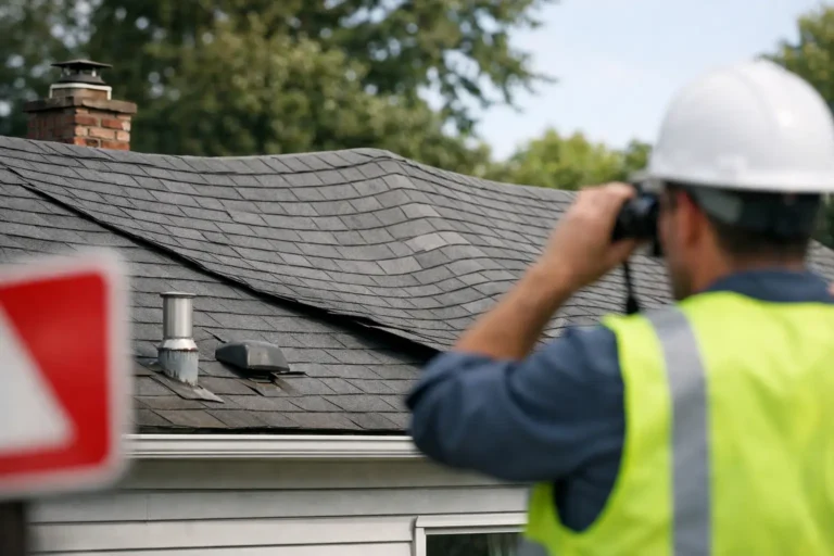 7 Roof Sagging Warning Signs to Watch