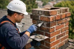How to Repair Chimney Mortar Safely