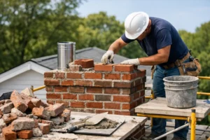 Residential Chimney Rebuilding Process