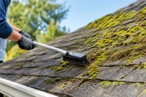 How to Remove Roof Moss Without Damaging Shingles