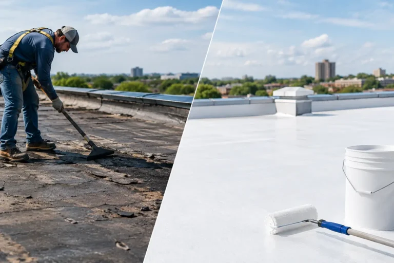 Silicone Roof Coating Versus Replacement
